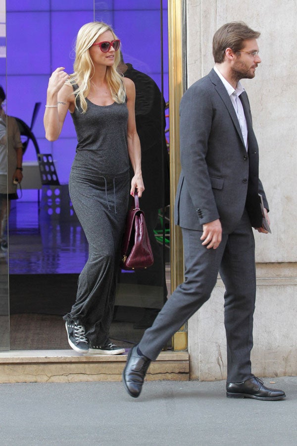 Michelle Hunziker, Tomaso Trussardi