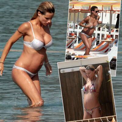 Michelle Hunziker genießt den Urlaub