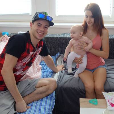 Tamara mit Saskia und Marco