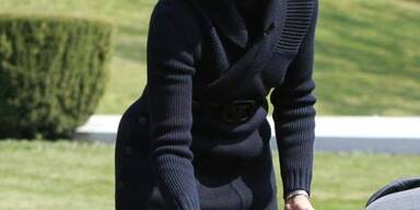 Obamas Frau zieht Gemüse im Weißen Haus