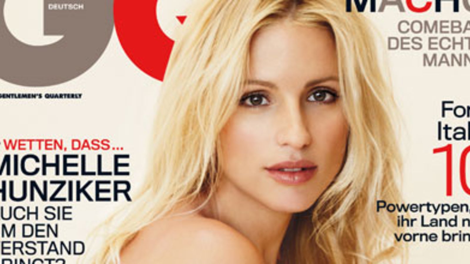 Im Bett mit sexy Michelle Hunziker - stars24