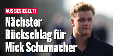 Tür zu: Nächster Rückschlag für Mick Schumacher (26)