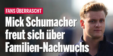 Mick Schumacher (26) freut sich über Familien-Nachwuchs