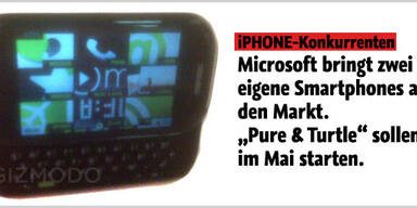 Microsoft bringt Handy gegen das iPhone
