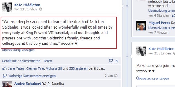 Drama nach Telefonscherz um Royal Baby