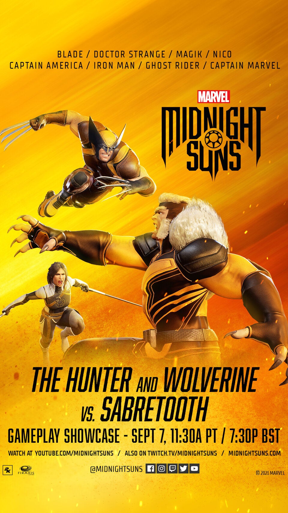 Erster Marvel’s Midnight Suns Gameplay-Stream am 7. September