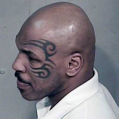 Polizeifotos von Stars