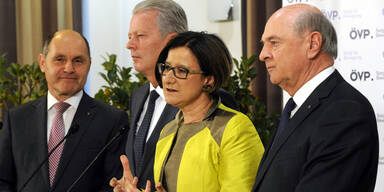 Mikl-Leitner Sobotka Mitterlehner Pröll