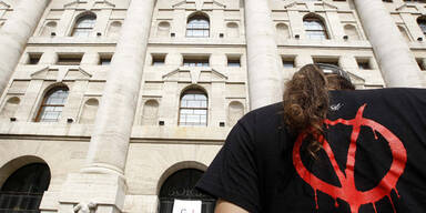 Linke st&uuml;rmen Mail&auml;nder B&ouml;rse