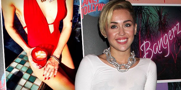Miley Cyrus: Magerbild im Web