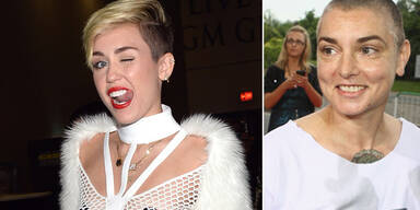 Miley Cyrus, Sinead O'Connor