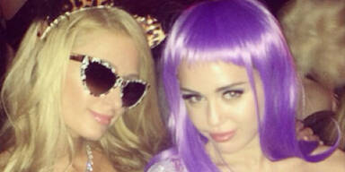 Miley Cyrus, Paris Hilton