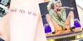 Miley Cyrus: Neues Tattoo kündigt Album