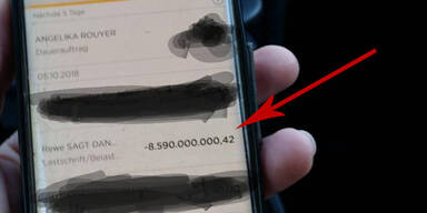 Supermarkt buchte Frau 8,5 Mrd. Euro ab