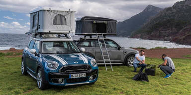 Mini Countryman wird zum Camping-Mobil