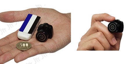 Digitale Spiegelreflex-Kamera im Miniformat