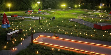 Minigolfnacht der 1.000 Lichter