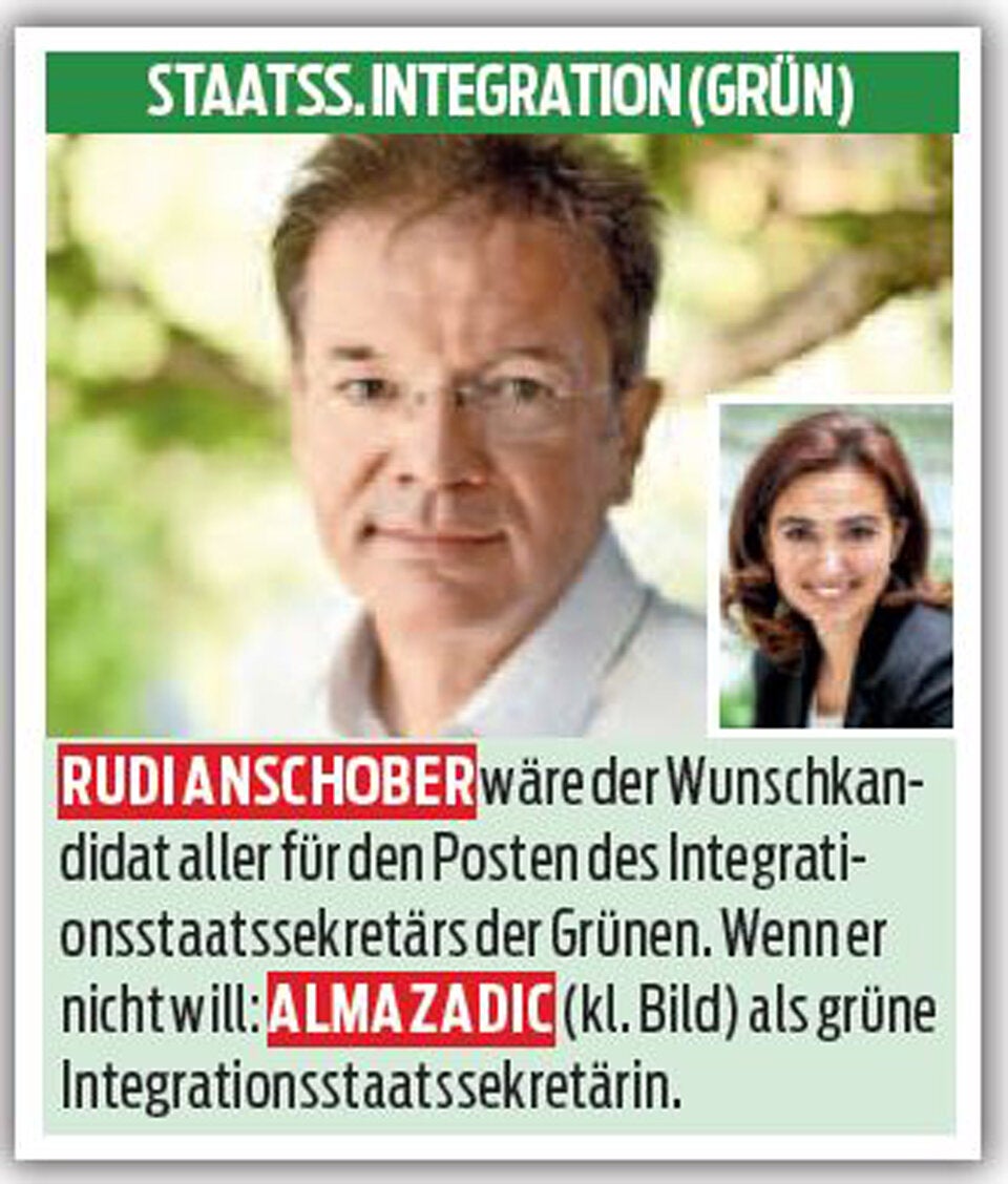 Erster Blick auf neue Regierung