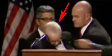 US-Justizminister brach während Rede zusammen