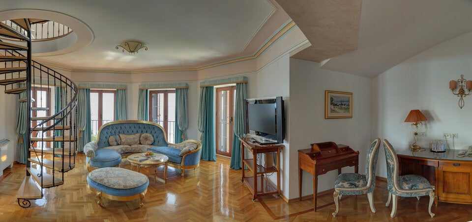 Turmsuite in der Villa Neptun.