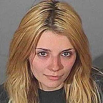 Polizeifotos von Stars