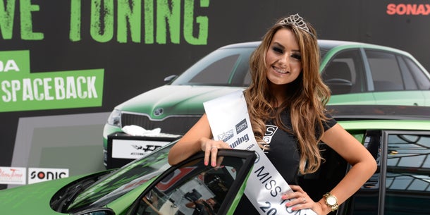 Veronika ist die Miss Tuning 2014
