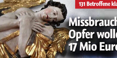 Missbrauchsopfer wollen bis zu 17 Mio.