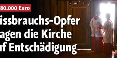 Missbrauchs-Opfer klagen die Kirche
