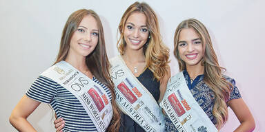 Missen Sarah Chvala, Celine Schrenk, Bianca Kronsteiner