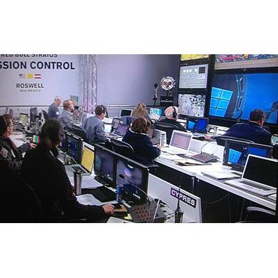 Die Bilder vom Stratos-Jump