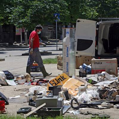 Die Katastrophe in Bildern