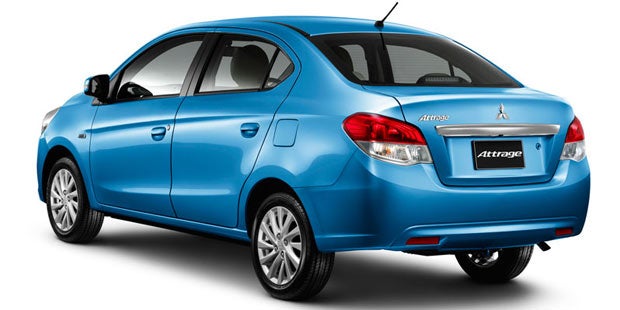 Mitsubishi greift mit dem Attrage an