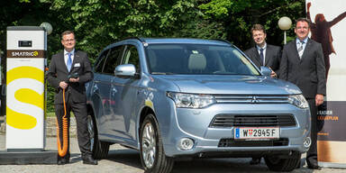 Jetzt startet der Outlander mit Plug-in-Hybrid