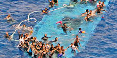 880 Flüchtlinge im Mittelmeer ertrunken