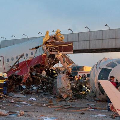 Flugzeugunglück in Moskau 