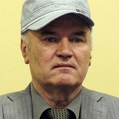 Hier erscheint Mladic vor Gericht