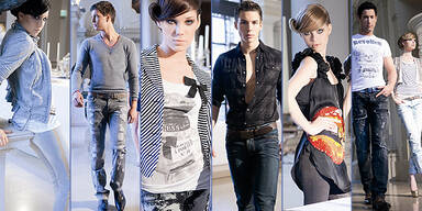 Model-Contest FinalistInnen: Denim-Shooting