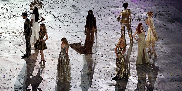 Bombast-Show zum Olympia-Abschluss