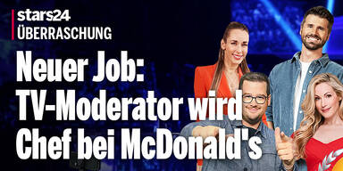 Neuer Job: TV-Moderator wird Chef bei McDonald's