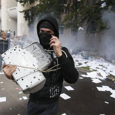 Krawalle in Moldawien