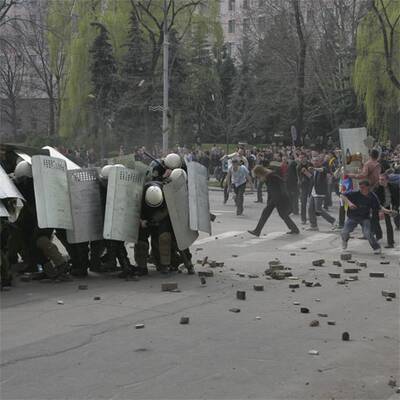 Krawalle in Moldawien