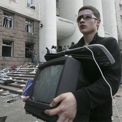 Krawalle in Moldawien