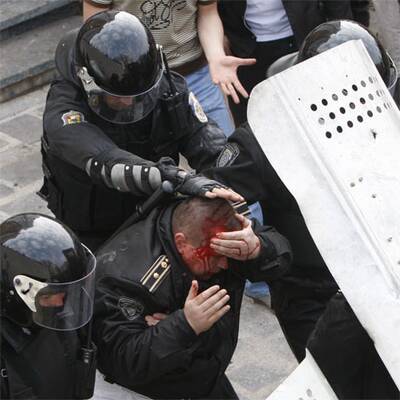 Krawalle in Moldawien