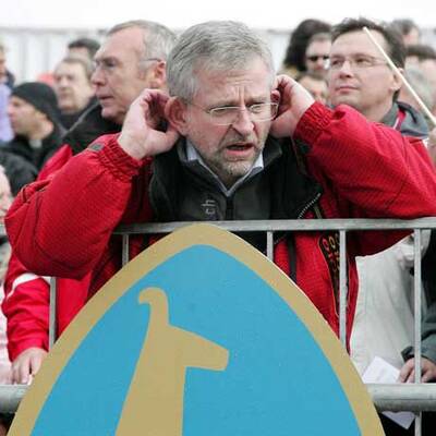 VIPs beim Hahnenkammrennen