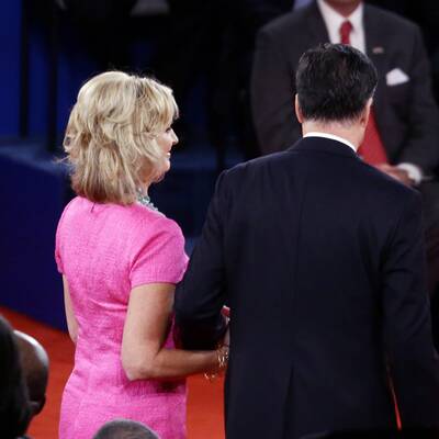 Obama und Romney in der 