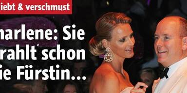 Charlene: Sie strahlt schon wie Fürstin