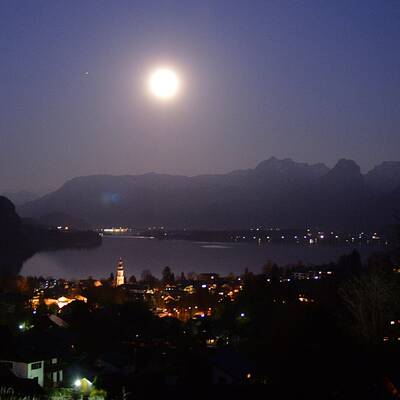 Toller Anblick: Partielle Mondfinsternis über Österreich.