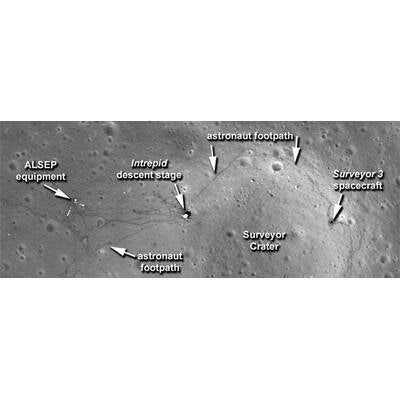 Neue scharfe Fotos beweisen Mondlandung