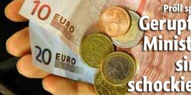 Gerupfte Minister sind schockiert