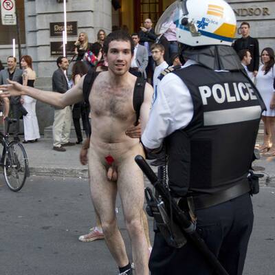 Nackt-Proteste gegen Studiengebühren
